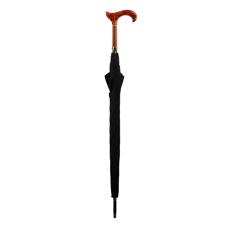 Imitation Amber Derby Walking Umbrella